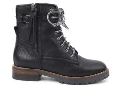 Women's KENSIE Wooley Combat Boots