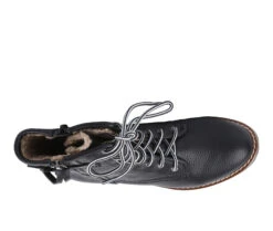 Women's KENSIE Wooley Combat Boots -Sandal Shoe Shop 112585 230784 6