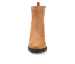 Women's Journee Collection Hallie Lugged Booties -Sandal Shoe Shop 121792 256805 4