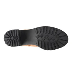 Women's Journee Collection Hallie Lugged Booties -Sandal Shoe Shop 121792 256805 7