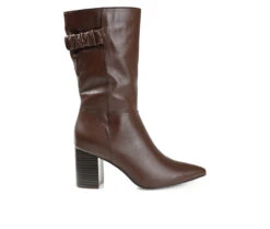 Women's Journee Collection Wilo Wide Calf Mid Boots
