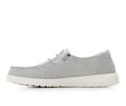 Women's HEYDUDE Wendy Chambray Casual Shoes -Sandal Shoe Shop 132065 281453 3