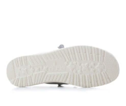 Women's HEYDUDE Wendy Chambray Casual Shoes -Sandal Shoe Shop 132065 281453 7