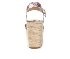 Women's Journee Collection Pearrl Espadrille Wedge Sandals -Sandal Shoe Shop 140259 298218 5