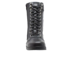 Women's RideTecs 8" Zipper Biker Booties -Sandal Shoe Shop 143520 306032 4