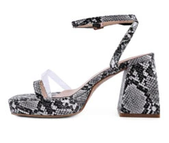 Women's London Rag Such Flirt Block Heel Dress Sandals -Sandal Shoe Shop 143716 306489 3