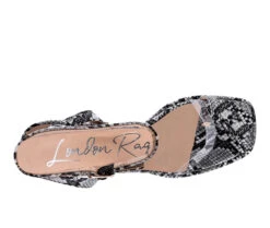 Women's London Rag Such Flirt Block Heel Dress Sandals -Sandal Shoe Shop 143716 306489 6