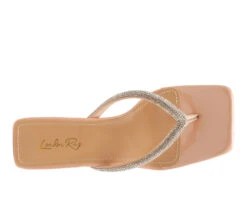 Women's London Rag Litchi Dress Sandals -Sandal Shoe Shop 143872 306877 6