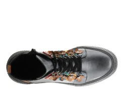 Women's SPRING STEP Yeba Lace Up Booties -Sandal Shoe Shop 144365 308444 6