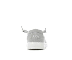 Women's HEYDUDE Wendy Chambray Braid Slip-On Shoes -Sandal Shoe Shop 144964 310145 5