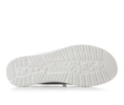 Women's HEYDUDE Wendy Chambray Braid Slip-On Shoes -Sandal Shoe Shop 144964 310145 7