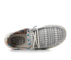 Women's HEYDUDE Wendy Boho Embroidery Slip-On Shoes -Sandal Shoe Shop 146077 313037 6
