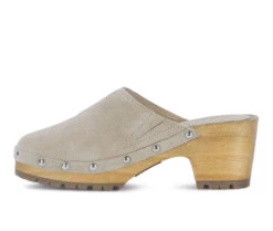 Women's Rag & Co Cedrus Block Heel Clogs -Sandal Shoe Shop 146621 314249 3