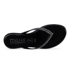 Women's Italian Shoemakers Minley Flip-Flops -Sandal Shoe Shop 148088 318434 6