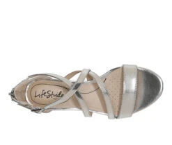 Women's LifeStride Yolanda Low Wedge Sandals -Sandal Shoe Shop 151665 327520 6