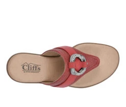 Women's Cliffs By White Mountain Benedict Flip-Flops -Sandal Shoe Shop 151669 327534 6