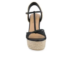 Women's Journee Collection Yara Espadrille Wedge Sandals -Sandal Shoe Shop 151806 328041 4
