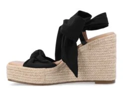 Women's Journee Collection Surria Espadrille Wedge Sandals -Sandal Shoe Shop 151973 328730 3