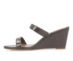 Women's Journee Collection Clover Wedge Sandals -Sandal Shoe Shop 152054 329046 3