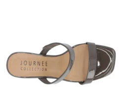 Women's Journee Collection Clover Wedge Sandals -Sandal Shoe Shop 152054 329046 6