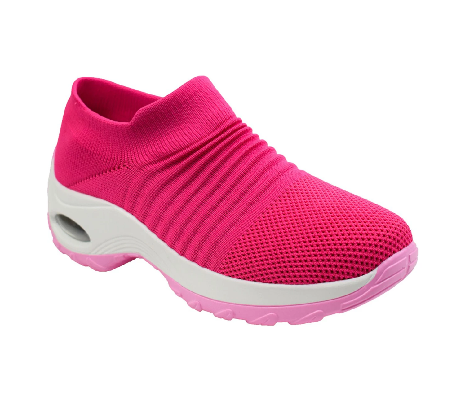 Women's AdTec Women's Comfort Mesh Slip On Sneaker 2 Women's AdTec Women's Comfort Mesh Slip On Sneaker - Image 2