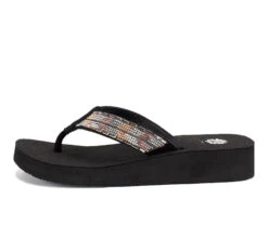 Women's Yellow Box Jaunty Flip-Flops -Sandal Shoe Shop 153612 333173 3