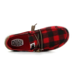 Women's HEYDUDE Wendy Buffalo Plaid -Sandal Shoe Shop 155348 337480 6