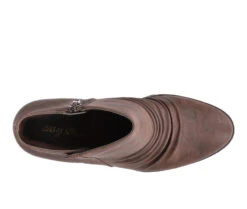 Women's Easy Street Carrow Heeled Booties -Sandal Shoe Shop 157109 342020 6