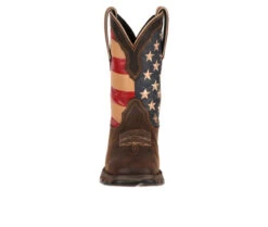 Women's Durango Patriotic Pull On Western Flag Cowboy Boots -Sandal Shoe Shop 157389 343067 4