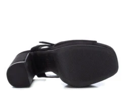 Women's Xti Addison Platform Heeled Dress Sandals -Sandal Shoe Shop 158627 346644 7