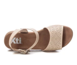 Women's Xti Rose Low Wedge Sandals -Sandal Shoe Shop 158832 347102 6