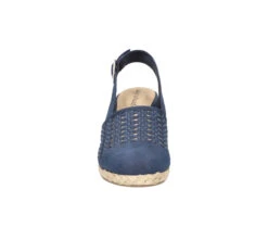 Women's Easy Street Taffy Espadrille Wedges -Sandal Shoe Shop 161901 355420 4
