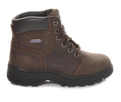 Women's Skechers Work Workshire Peril 76561 6 In Steel Toe Work Boots